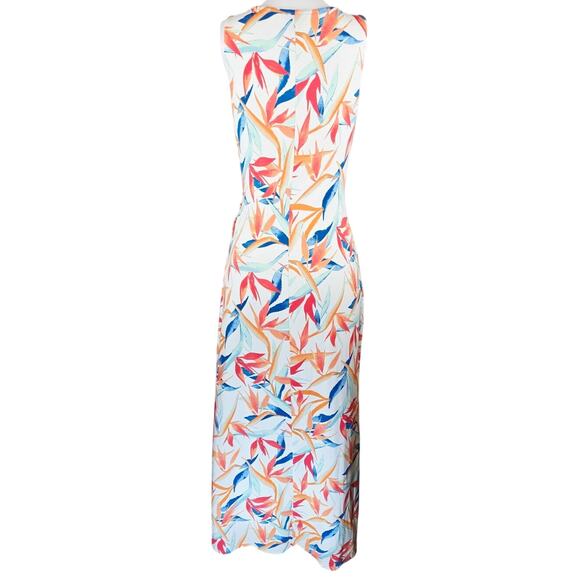 Tommy Bahama Sleeveless Faux Wrap Bird of Paradise Floral Women's Maxi Dress S - Picture 5 of 7